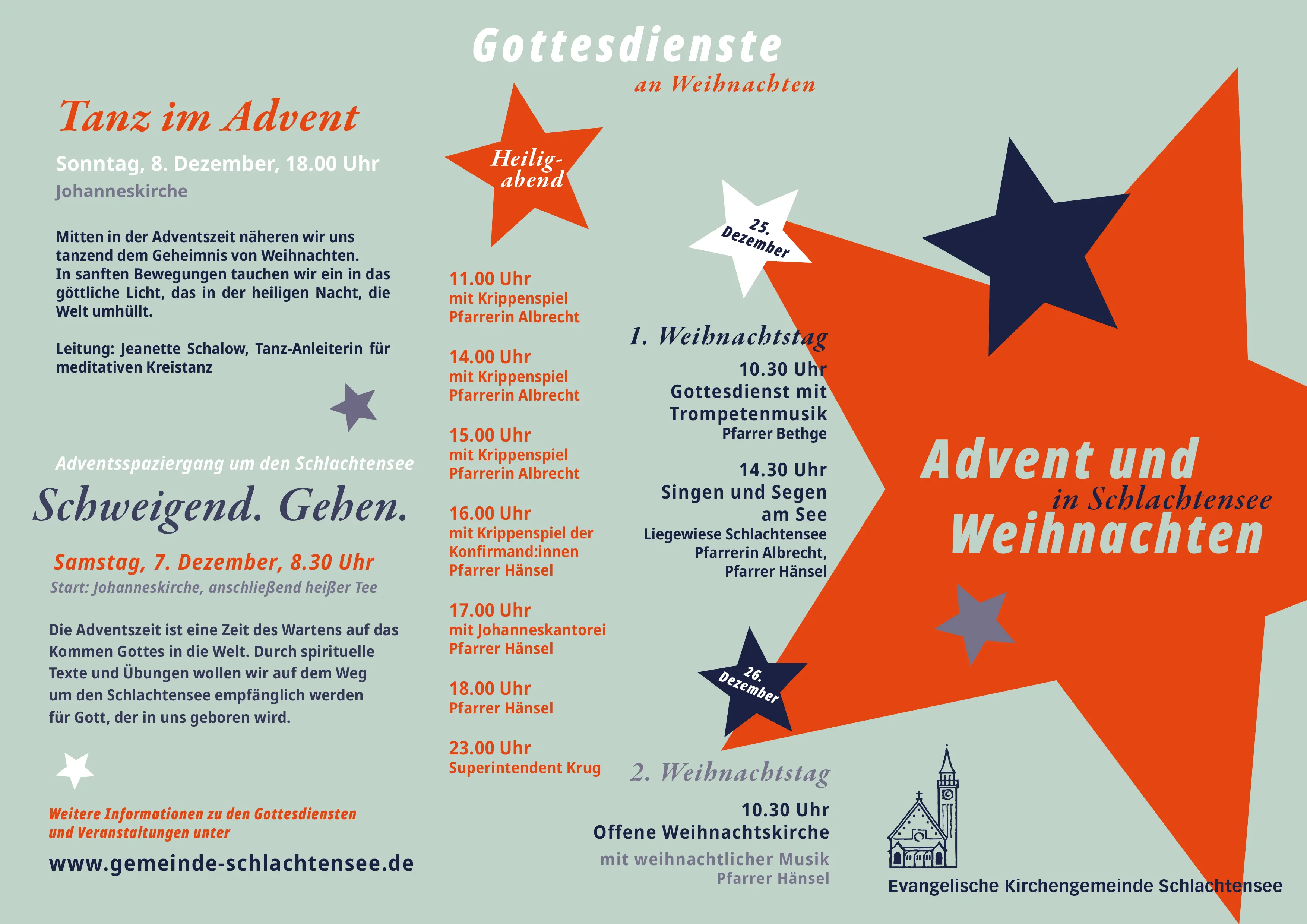 Weihnachts-Flyer Seite 1